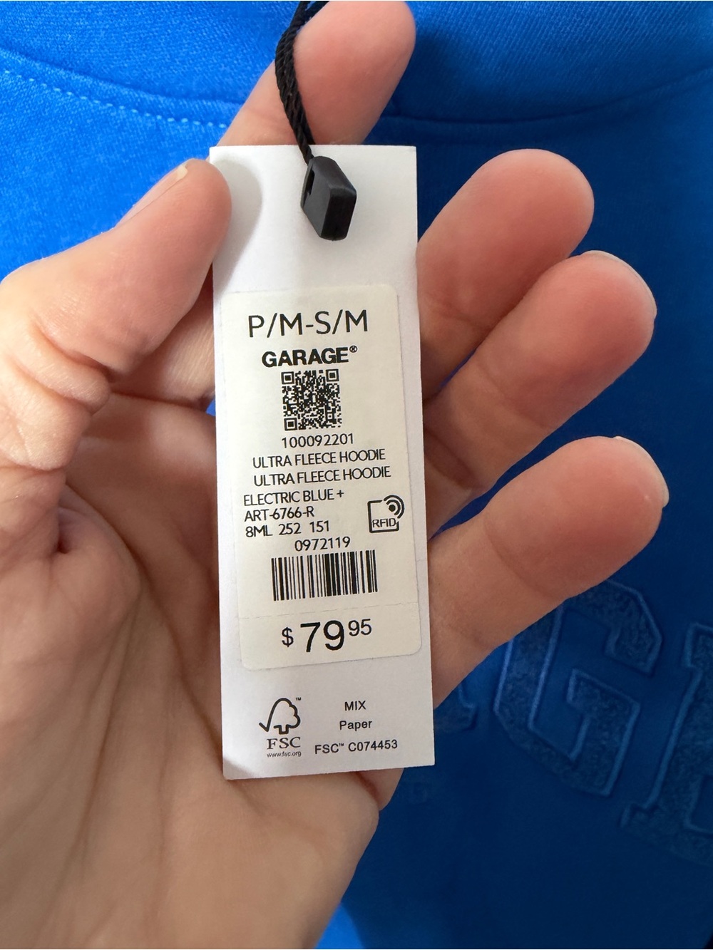NWT Sold Out Color Garage Hoodie oversized - Picture 4 of 5